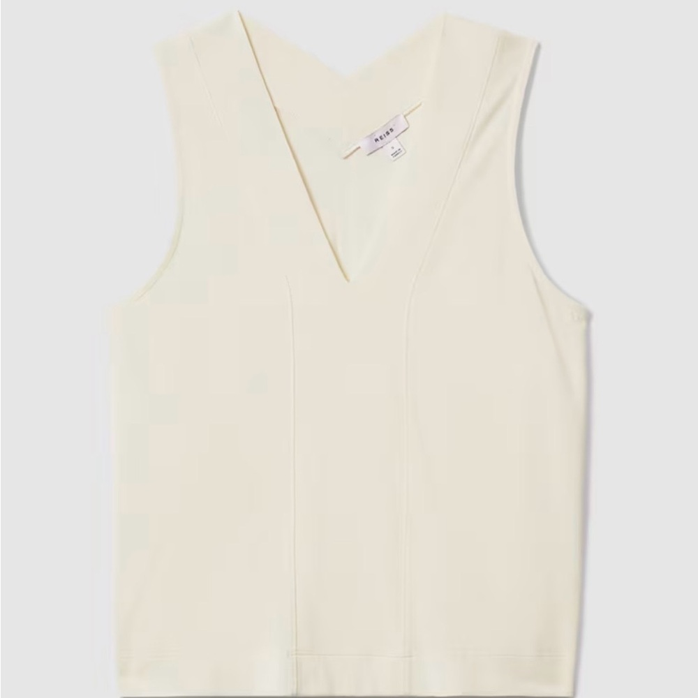 REISS- Mira She’ll Sleeveless Top - Picture 4 of 9